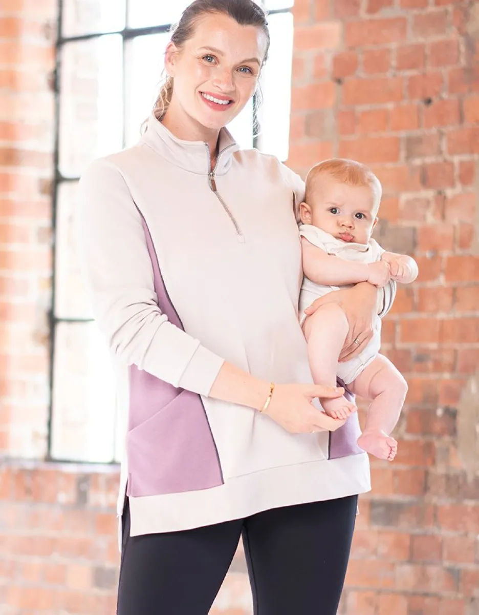 Cheap Seraphine Umstands- & Stillsweathshirt Baumwollmischung