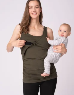 Flash Sale Seraphine Umstands- & Stilltops Rose & Khaki Doppelpack