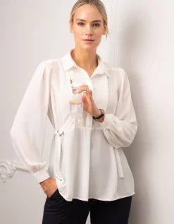 Clearance Seraphine Umstands-, Still- Und Abpumpbluse