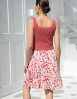 Cheap Seraphine Umstands- Und Stillkleid In Pink Mit Blumendruck Und Knopfdetail