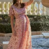 Cheap Seraphine Umstands- Und Stillkleid Mit Blumenmuster Pink