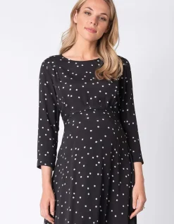 Outlet Seraphine Umstands- Und Stillkleid Mit Print
