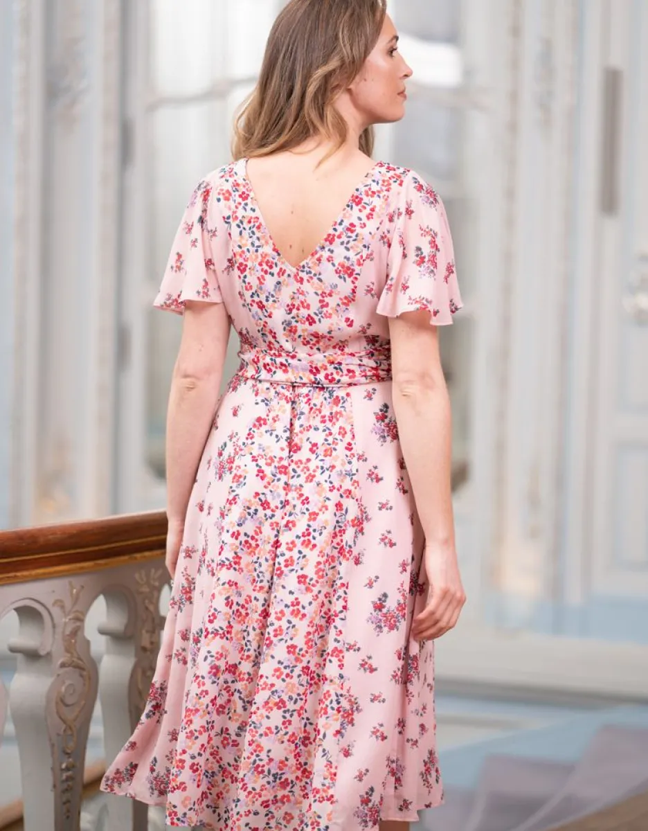 Cheap Seraphine Umstands- Und Stillkleid Mit Blumenmuster Pink