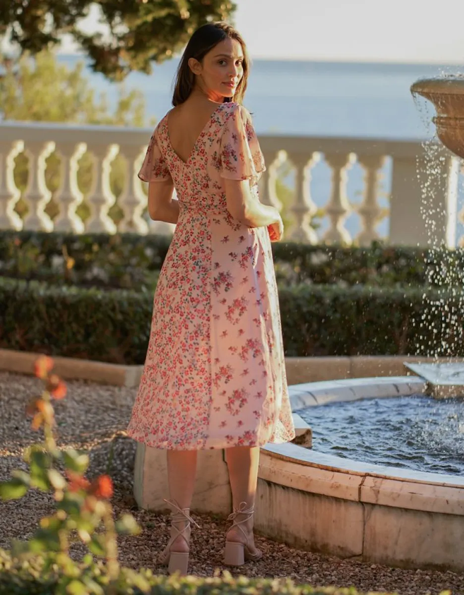 Cheap Seraphine Umstands- Und Stillkleid Mit Blumenmuster Pink