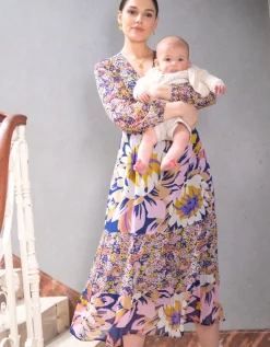 Clearance Seraphine Umstands- Und Stillmidikleid Mit Boho-Blumenmuster