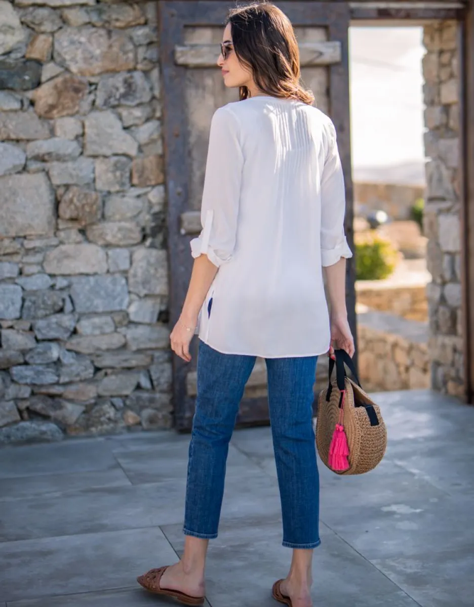 Online Seraphine Umstandsbluse In Elfenbein