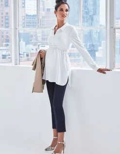 Hot Seraphine Umstandsbluse Mit Empire Taille