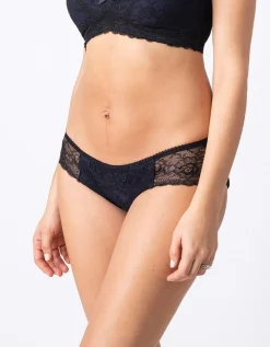 Shop Seraphine Umstandsslip Mit Spitze - Mitternachtsblau