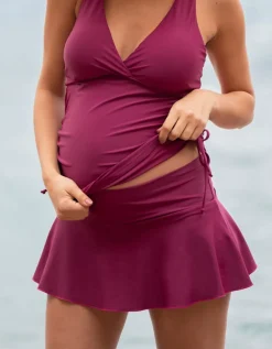 Flash Sale Seraphine Umstands-Tankini & Baderock Set Himbeere