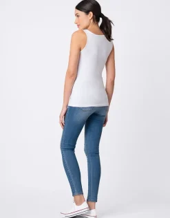 Hot Seraphine Weises Umstandstop Und Stilltop