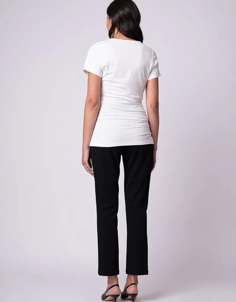 Online Seraphine Wickel Umstands- Und Stilltops Doppelpack, Schwarz & Weis