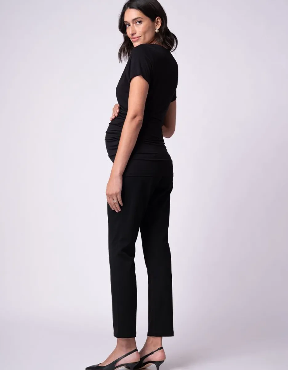 Online Seraphine Wickel Umstands- Und Stilltops Doppelpack, Schwarz & Weis